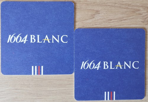 Bierdeckel 1664 blanc - 1664,