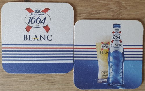 Bierdeckel 1664 blanc - bierdeckel,