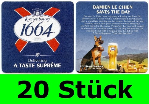 Stück bierdeckel - 20,