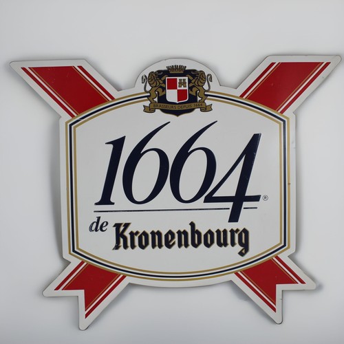 Blechschild bier kronenbourg - blechschild,
