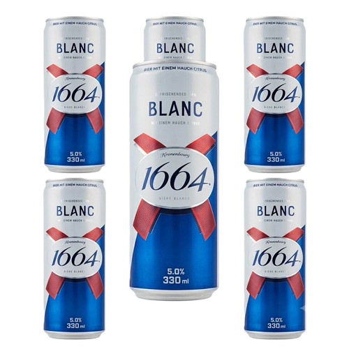 Kronenbourg 1664 blanc bier - kronenbourg,