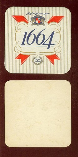Bierdeckel frankreich 1664 - bierdeckel, frankreich: